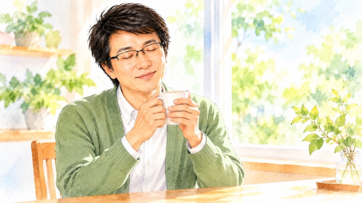 朝の白湯と、温かいルイボスティー