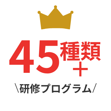 研修プログラム45種類